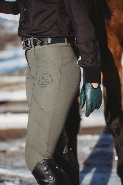 BREEKS F/S moss green